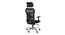 Samwill High Back Chair (Black) by Urban Ladder - Rear View Design 1 - 469006