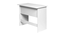 Roseanne Study Table (White) by Urban Ladder - Rear View Design 1 - 469009