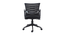 Zig-Zag Mid Back Ergonomic Chair (Black) by Urban Ladder - Design 1 Close View - 469011