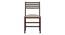 Caprica Dining Chairs - Set of 2 (Sandshell Beige, Mango Walnut Finish) by Urban Ladder - Front View Design 1 - 469317