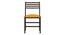 Caprica Dining Chairs - Set of 2 (Mango Walnut Finish, Mustard Yellow) by Urban Ladder - Front View Design 1 - 469322