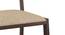 Caprica 6 Seater Dining Set (Sandshell Beige, Mango Walnut Finish) by Urban Ladder - Design 1 Close View - 469334