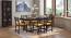 Caprica Dining Table (Mango Walnut Finish) by Urban Ladder - Full View Design 1 - 469391