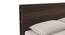 Cavinti Storage Bed With Headboard Shelves (Queen Bed Size, Dark Walnut Finish, Box Storage Type) by Urban Ladder - Design 1 Close View - 469411