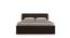 Cavinti Storage Bed (Queen Bed Size, Dark Walnut Finish, Box Storage Type) by Urban Ladder - Front View Design 1 - 469417