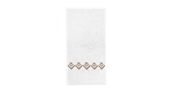 Amelia Hand Towels Set of 2 (White) by Urban Ladder - Cross View Design 1 - 469490