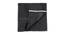 Amos Hand Towels Set of 2 (Black) by Urban Ladder - Design 1 Side View - 469504