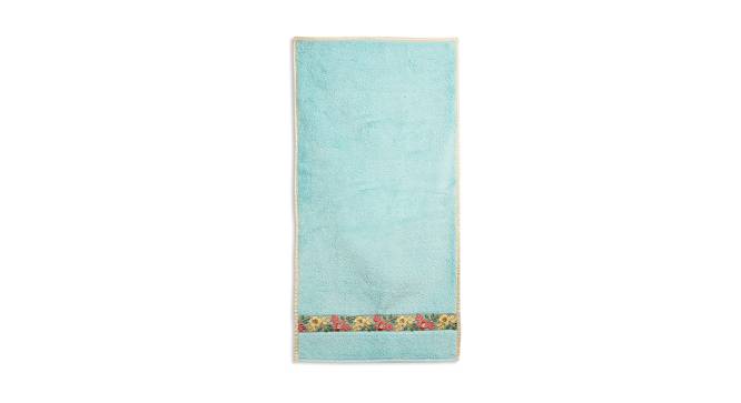 Ashan Hand Towels Set of 2 (Blue) by Urban Ladder - Cross View Design 1 - 469546