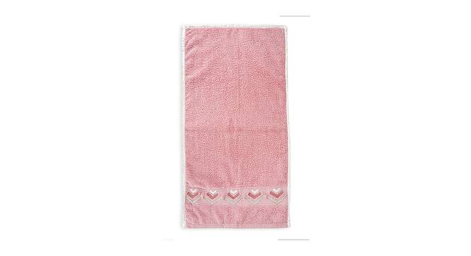 Brandy Hand Towels Set of 2 (Peach) by Urban Ladder - Front View Design 1 - 469598