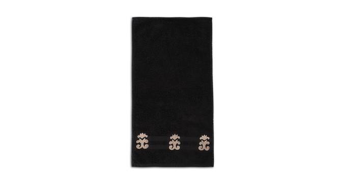 Billy Hand Towels Set of 2 (Black) by Urban Ladder - Cross View Design 1 - 469605