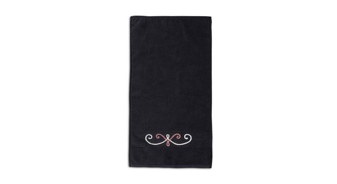 Bjork Hand Towels Set of 2 (Charcoal) by Urban Ladder - Cross View Design 1 - 469606