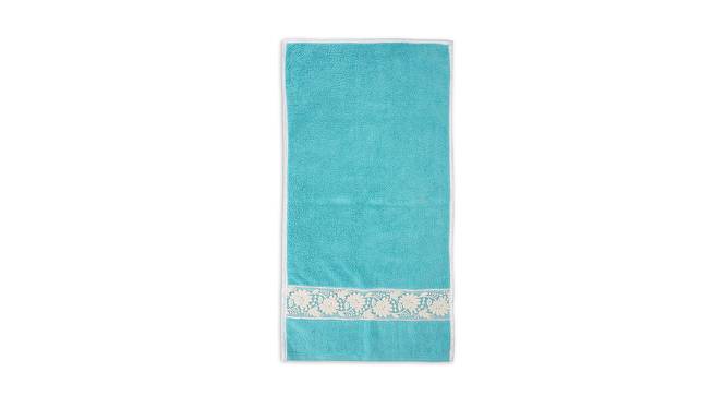 Bono Hand Towels Set of 2 (Teal) by Urban Ladder - Cross View Design 1 - 469608