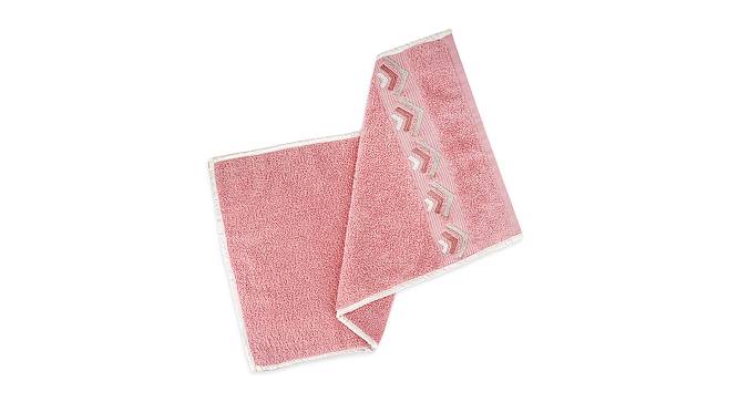 Brandy Hand Towels Set of 2 (Peach) by Urban Ladder - Cross View Design 1 - 469610