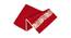 Capucine Hand Towels Set of 2 (Red) by Urban Ladder - Design 1 Close View - 469700