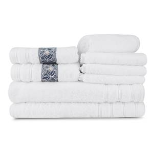 Towels Design Hardy Towels Set of 8 (White)