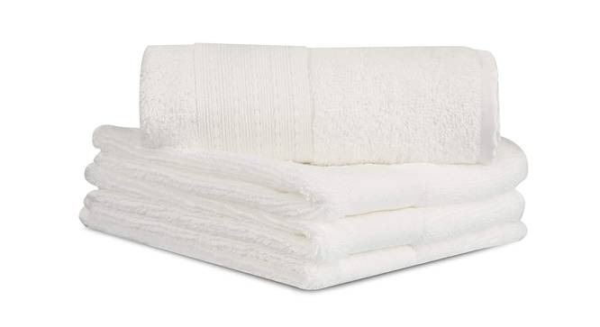 Fiona Towels Set of 8 (White) by Urban Ladder - Cross View Design 1 - 469888