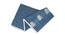 Hazel Hand Towels Set of 2 (Navy Blue) by Urban Ladder - Design 1 Side View - 469896