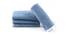 Fabio Towels Set of 8 (Blue) by Urban Ladder - Design 1 Side View - 469897