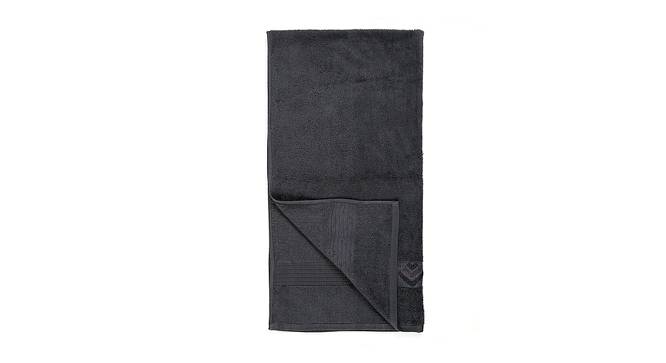 Joni Bath Towels Set of 2 (Black) by Urban Ladder - Cross View Design 1 - 469932