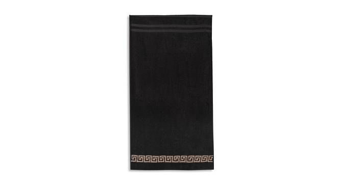 Shirley Bath Towels Set of 2 (Black) by Urban Ladder - Cross View Design 1 - 469965