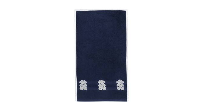 Silas Hand Towels Set of 2 (Navy Blue) by Urban Ladder - Cross View Design 1 - 469969