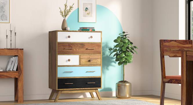 Dasteen Chest of Six Drawer (Semi Gloss Finish) by Urban Ladder - Full View Design 1 - 470010