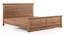 Tuscany Teak Wood Bed (King Bed Size, Natural, Latin American Teak Finish) by Urban Ladder - Cross View Design 1 - 470156