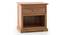 Tuscany Teak Wood Bedside table (Latin American Teak Finish) by Urban Ladder - Design 1 Full View - 470160