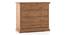 Tuscany Teak Wood Chest of Drawers (Natural, Latin American Teak Finish) by Urban Ladder - Front View Design 1 - 470173