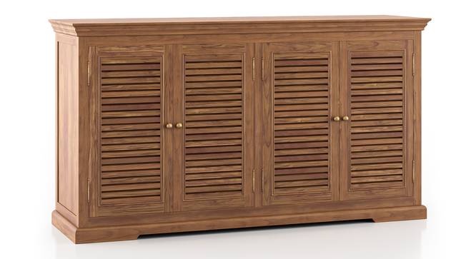 Tuscany Teak Wood Sideboard (Natural) by Urban Ladder - Cross View Design 1 - 470187