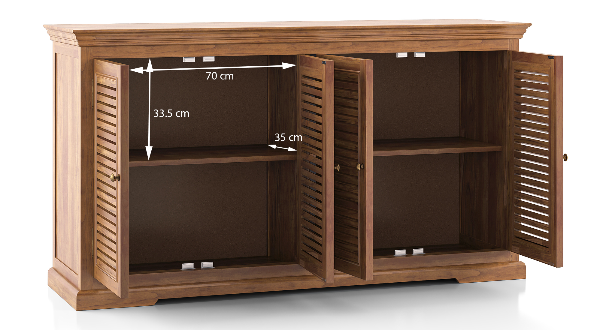 Tuscany teak sideboard 5