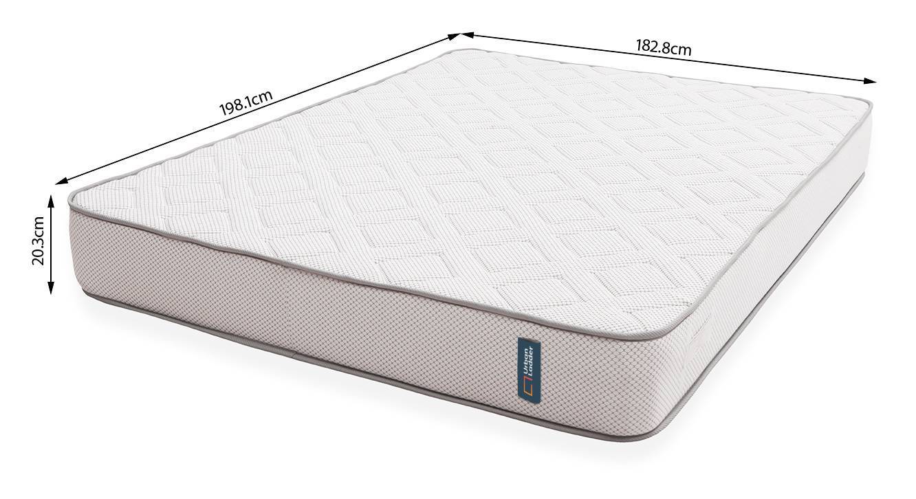 Theramedic memory foam mattress with latex 8in 07