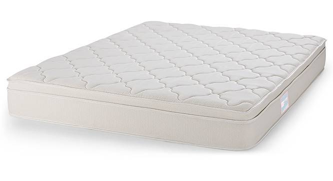 Cloud Pocket Spring Mattress with Memory Foam Eurotop (King Mattress Type, 78 x 72 in (Standard) Mattress Size, 10 in Mattress Thickness (in Inches)) by Urban Ladder - Front View Design 1 - 470229