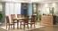 Tuscany 6 Seater Teak Wood Dining Table (Natural, Latin American Teak Finish) by Urban Ladder - Full View Design 1 - 470269