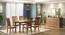 Tuscany 6 Seater Teak Wood Dining Table (Natural, Latin American Teak Finish) by Urban Ladder - Full View Design 1 - 470269