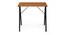 Gillis Study Desk (Walnut Brown, Melamine Finish) by Urban Ladder - Cross View Design 1 - 470313