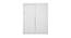 Amria Sliding Wardrobe (White) by Urban Ladder - Cross View Design 1 - 470319