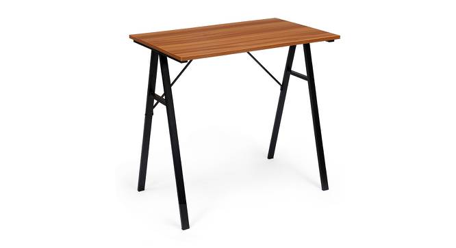 Gillis Study Desk (Walnut Brown, Melamine Finish) by Urban Ladder - Front View Design 1 - 470323