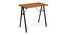 Gillis Study Desk (Walnut Brown, Melamine Finish) by Urban Ladder - Front View Design 1 - 470323