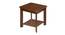 Ernest Side Table (Walnut Brown, Melamine Finish) by Urban Ladder - Front View Design 1 - 470326