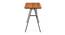 Gillis Study Desk (Walnut Brown, Melamine Finish) by Urban Ladder - Rear View Design 1 - 470343