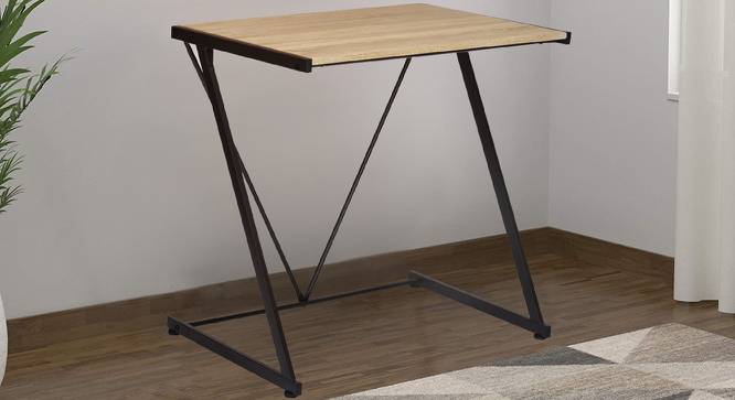 Hermione Study Table (Brown Oak, Melamine Finish) by Urban Ladder - Cross View Design 1 - 470382