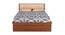 Juniper Storage Bed (King Bed Size, Walnut Brown) by Urban Ladder - Cross View Design 1 - 470389