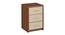 Hawana Bedside Table (Brown) by Urban Ladder - Front View Design 1 - 470394