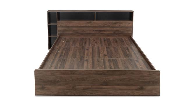 Torrie Storage Bed (Queen Bed Size, Walnut Brown) by Urban Ladder - Front View Design 1 - 470399