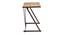 Hermione Study Table (Brown Oak, Melamine Finish) by Urban Ladder - Design 1 Side View - 470400