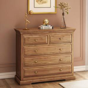 Chest Of Drawers Design Tuscany Teak Wood Chest of Drawers (Natural, Latin American Teak Finish)