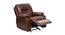 Lia Recliner - Electric (Caramel, One Seater) by Urban Ladder - Side View Design 1 - 470987