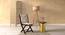 Bellucci Folding Chair (Mahogany Finish, Beige Floral) by Urban Ladder - Full View Design 1 - 471004