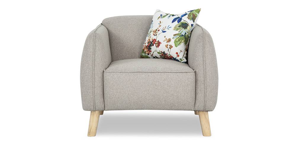 Buffalo Fabric Sofa (Beige) by Urban Ladder - - 